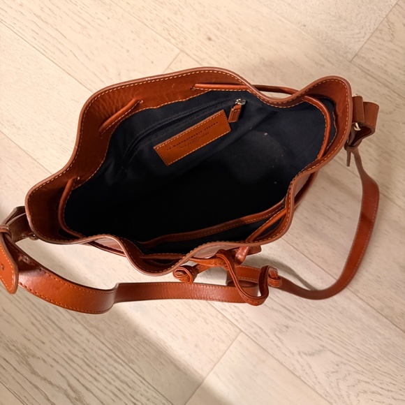 SEZANE Cognac Farrow Bag - Picture 5 of 5